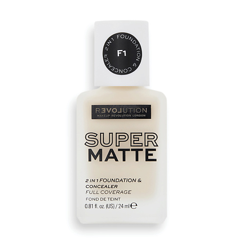 RELOVE REVOLUTION Тональная основа и консилер SUPERMATTE 2 IN 1, Тональная основа и консилер SUPERMATTE 2 IN 1
RELOVE REVOLUTION Тональная основа и консилер SUPERMATTE 2 IN 1, Тональная основа и консилер SUPERMATTE 2 IN 1