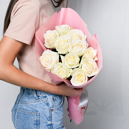 ЛЭТУАЛЬ FLOWERS Букет из белоснежных роз 11 шт. (40 см), Букет из белоснежных роз 11 шт. (40 см)
ЛЭТУАЛЬ FLOWERS Букет из белоснежных роз 11 шт. (40 см), Букет из белоснежных роз 11 шт. (40 см)
