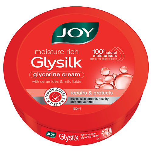 JOY BEAUTIFUL BY NATURE Увлажняющий крем с глицерином Glysilk 150.0, Увлажняющий крем с глицерином Glysilk
JOY BEAUTIFUL BY NATURE Увлажняющий крем с глицерином Glysilk 150.0, Увлажняющий крем с глицерином Glysilk