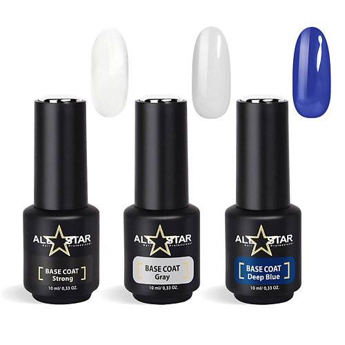 ALL STAR PROFESSIONAL Набор из трёх базовых покрытий №03, Набор из трёх базовых покрытий №03
ALL STAR PROFESSIONAL Набор из трёх базовых покрытий №03, Набор из трёх базовых покрытий №03