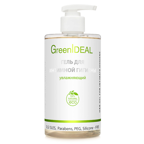 GREENIDEAL Гель для интимной гигиены увлажняющий (натуральный, бессульфатный) 450.0, Гель для интимной гигиены увлажняющий (натуральный, бессульфатный)
GREENIDEAL Гель для интимной гигиены увлажняющий (натуральный, бессульфатный) 450.0, Гель для интимной гигиены увлажняющий (натуральный, бессульфатный)