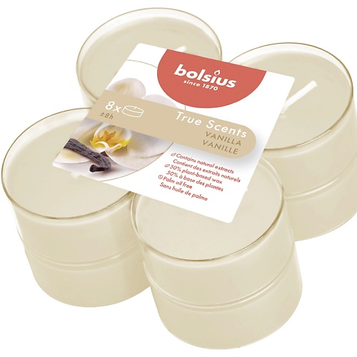 BOLSIUS Свечи чайные арома Bolsius True scents ваниль, Свечи чайные арома Bolsius True scents ваниль
BOLSIUS Свечи чайные арома Bolsius True scents ваниль, Свечи чайные арома Bolsius True scents ваниль
