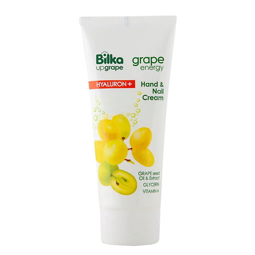 BILKA Крем для рук и ногтей с белым виноградом серии "Grape Еnеrgу Нуаlurоп+". 100.0, Крем для рук и ногтей с белым виноградом серии "Grape Еnеrgу Нуаlurоп+".
BILKA Крем для рук и ногтей с белым виноградом серии "Grape Еnеrgу Нуаlurоп+". 100.0, Крем для рук и ногтей с белым виноградом серии "Grape Еnеrgу Нуаlurоп+".