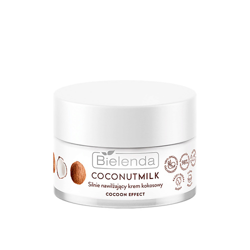 BIELENDA COCONUT MILK Высокоувлажняющий кокосовый крем COCOON EFFECT 50.0, COCONUT MILK Высокоувлажняющий кокосовый крем COCOON EFFECT
BIELENDA COCONUT MILK Высокоувлажняющий кокосовый крем COCOON EFFECT 50.0, COCONUT MILK Высокоувлажняющий кокосовый крем COCOON EFFECT