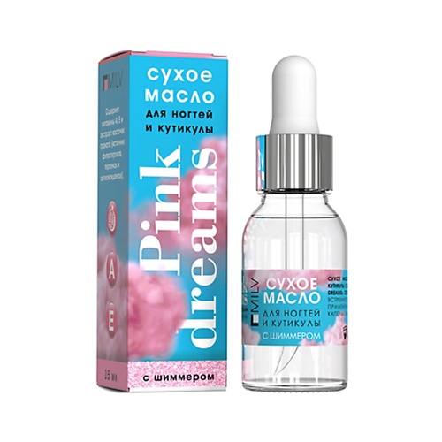 MILV Сухое укрепляющее масло для ногтей с шиммером PINK DREAMS Прозрачное 15, Сухое укрепляющее масло для ногтей с шиммером PINK DREAMS Прозрачное
MILV Сухое укрепляющее масло для ногтей с шиммером PINK DREAMS Прозрачное 15, Сухое укрепляющее масло для ногтей с шиммером PINK DREAMS Прозрачное