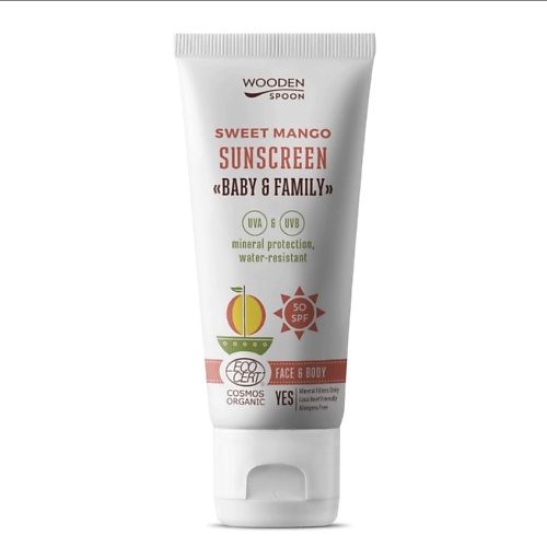 WOODEN SPOON Лосьон для тела солнцезащитный с манго Baby & Family Sweet Mango Sunscreen SPF 50, Лосьон для тела солнцезащитный с манго Baby & Family Sweet Mango Sunscreen SPF 50
WOODEN SPOON Лосьон для тела солнцезащитный с манго Baby & Family Sweet Mango Sunscreen SPF 50, Лосьон для тела солнцезащитный с манго Baby & Family Sweet Mango Sunscreen SPF 50