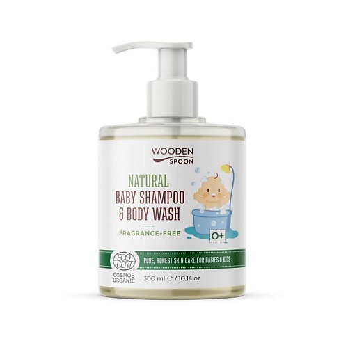 WOODEN SPOON Шампунь и гель для душа 2в1 для детей без запаха Fragrance Free, Шампунь и гель для душа 2в1 для детей без запаха Fragrance Free
WOODEN SPOON Шампунь и гель для душа 2в1 для детей без запаха Fragrance Free, Шампунь и гель для душа 2в1 для детей без запаха Fragrance Free