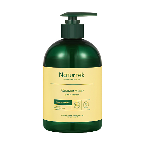 NATURTEK Концентрированное жидкое мыло гипоаллергенное с ароматом Дыня и авокадо 400.0, Концентрированное жидкое мыло гипоаллергенное с ароматом Дыня и авокадо
NATURTEK Концентрированное жидкое мыло гипоаллергенное с ароматом Дыня и авокадо 400.0, Концентрированное жидкое мыло гипоаллергенное с ароматом Дыня и авокадо
