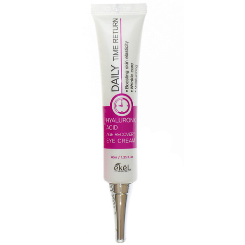 EKEL Крем для глаз с Гиалуроновой кислотой Age Recovery Cream Hyaluronic Acid 40.0, Крем для глаз с Гиалуроновой кислотой Age Recovery Cream Hyaluronic Acid
EKEL Крем для глаз с Гиалуроновой кислотой Age Recovery Cream Hyaluronic Acid 40.0, Крем для глаз с Гиалуроновой кислотой Age Recovery Cream Hyaluronic Acid