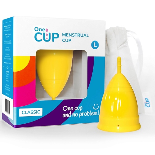 ONECUP Менструальная чаша Classic желтая размер L, Менструальная чаша Classic желтая размер L
ONECUP Менструальная чаша Classic желтая размер L, Менструальная чаша Classic желтая размер L