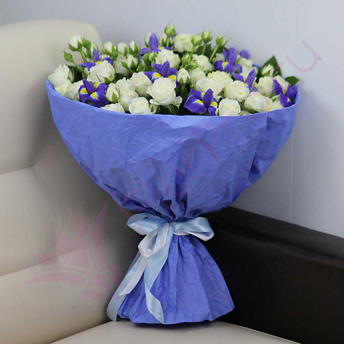 FLORPRO Синие ирисы и белые кустовые розы Normal, Синие ирисы и белые кустовые розы Normal
FLORPRO Синие ирисы и белые кустовые розы Normal, Синие ирисы и белые кустовые розы Normal