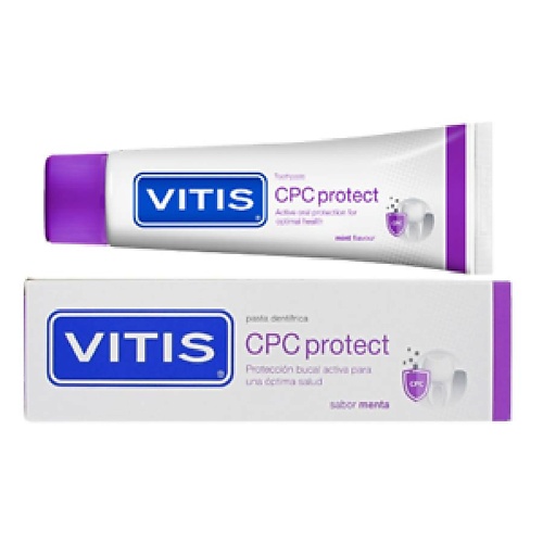 DENTAID Зубная паста VITIS CPC Protect, с цетилпиридиния хлоридом 0,14% и фтором 100, Зубная паста VITIS CPC Protect, с цетилпиридиния хлоридом 0,14% и фтором
DENTAID Зубная паста VITIS CPC Protect, с цетилпиридиния хлоридом 0,14% и фтором 100, Зубная паста VITIS CPC Protect, с цетилпиридиния хлоридом 0,14% и фтором
