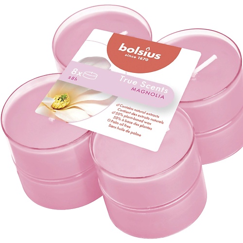 BOLSIUS Свечи чайные арома Bolsius True scents магнолия, Свечи чайные арома Bolsius True scents магнолия
BOLSIUS Свечи чайные арома Bolsius True scents магнолия, Свечи чайные арома Bolsius True scents магнолия