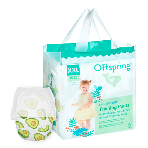 OFFSPRING Трусики-подгузники, XXL 15-23 кг Авокадо 24.0, Трусики-подгузники, XXL 15-23 кг Авокадо
OFFSPRING Трусики-подгузники, XXL 15-23 кг Авокадо 24.0, Трусики-подгузники, XXL 15-23 кг Авокадо