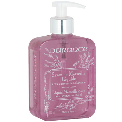 DURANCE Жидкое мыло с экстрактом Лаванды Liquid Marseille Soap with Lavender essential oil 300.0, Жидкое мыло с экстрактом Лаванды Liquid Marseille Soap with Lavender essential oil
DURANCE Жидкое мыло с экстрактом Лаванды Liquid Marseille Soap with Lavender essential oil 300.0, Жидкое мыло с экстрактом Лаванды Liquid Marseille Soap with Lavender essential oil
