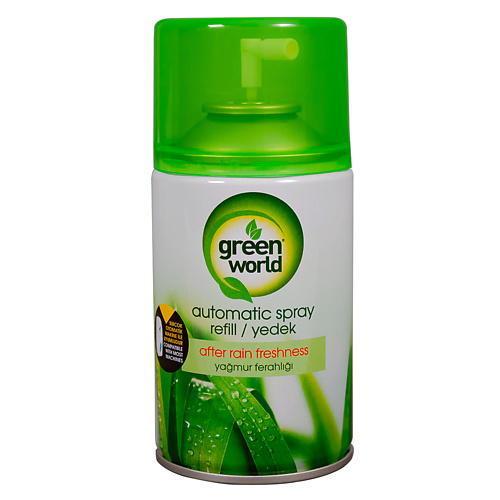 GREEN WORLD Освежитель воздуха (сменный баллон) After rain freshness 250.0, Освежитель воздуха (сменный баллон) After rain freshness
GREEN WORLD Освежитель воздуха (сменный баллон) After rain freshness 250.0, Освежитель воздуха (сменный баллон) After rain freshness
