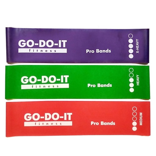 GO-DO-IT Набор широких усиленных фитнес-резинок PROFI, Набор широких усиленных фитнес-резинок PROFI
GO-DO-IT Набор широких усиленных фитнес-резинок PROFI, Набор широких усиленных фитнес-резинок PROFI