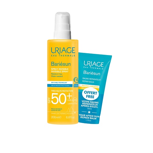 URIAGE Набор Невидимый спрей + Восстанавливающий бальзам Барьесан SPF50+, Набор Невидимый спрей + Восстанавливающий бальзам Барьесан SPF50+
URIAGE Набор Невидимый спрей + Восстанавливающий бальзам Барьесан SPF50+, Набор Невидимый спрей + Восстанавливающий бальзам Барьесан SPF50+
