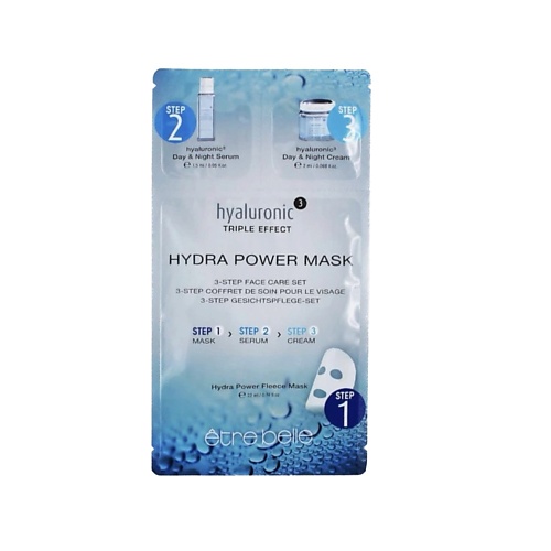 ETRE BELLE Маска для лица Hyaluronic ³ 3-Step Fleece Mask, Маска для лица Hyaluronic ³ 3-Step Fleece Mask
ETRE BELLE Маска для лица Hyaluronic ³ 3-Step Fleece Mask, Маска для лица Hyaluronic ³ 3-Step Fleece Mask