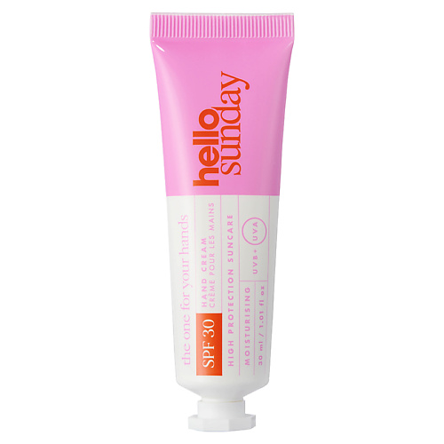 HELLO SUNDAY Крем для рук SPF 30 The One For Your Hands Hand Cream, Крем для рук SPF 30 The One For Your Hands Hand Cream
HELLO SUNDAY Крем для рук SPF 30 The One For Your Hands Hand Cream, Крем для рук SPF 30 The One For Your Hands Hand Cream
