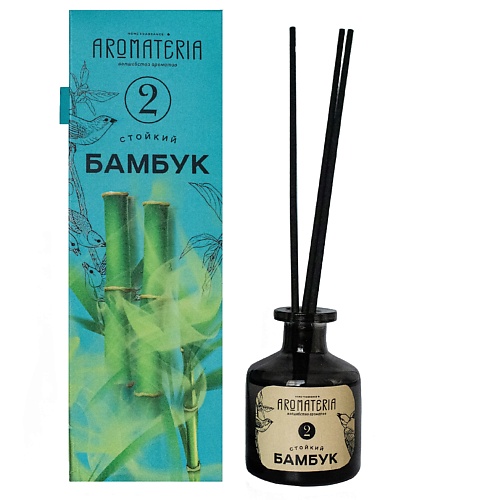 AROMATERIA Диффузор с палочками Стойкий Бамбук 50.0, Диффузор с палочками Стойкий Бамбук
AROMATERIA Диффузор с палочками Стойкий Бамбук 50.0, Диффузор с палочками Стойкий Бамбук