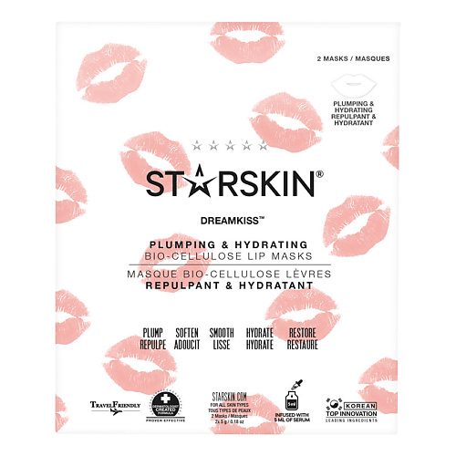 STARSKIN Маска для губ биоцеллюлозная увлажняющая, Маска для губ биоцеллюлозная увлажняющая
STARSKIN Маска для губ биоцеллюлозная увлажняющая, Маска для губ биоцеллюлозная увлажняющая
