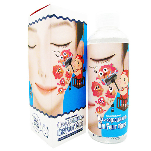 ELIZAVECCA Тонер с фруктовыми кислотами Hell-Pore Clean Up Aha Fruit Toner, Тонер с фруктовыми кислотами Hell-Pore Clean Up Aha Fruit Toner
ELIZAVECCA Тонер с фруктовыми кислотами Hell-Pore Clean Up Aha Fruit Toner, Тонер с фруктовыми кислотами Hell-Pore Clean Up Aha Fruit Toner