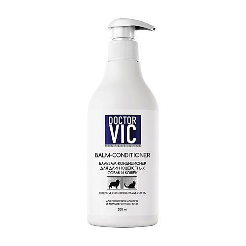 DOCTOR VIC Бальзам-кондиционер с кератином и провитамином B5 для для шерсти кошек и собак, Бальзам-кондиционер с кератином и провитамином B5 для для шерсти кошек и собак
DOCTOR VIC Бальзам-кондиционер с кератином и провитамином B5 для для шерсти кошек и собак, Бальзам-кондиционер с кератином и провитамином B5 для для шерсти кошек и собак