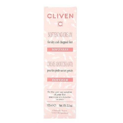 CLIVEN 9258 Крем смягчающий для сухих и потрескавшейся кожи ног 100.0, 9258 Крем смягчающий для сухих и потрескавшейся кожи ног
CLIVEN 9258 Крем смягчающий для сухих и потрескавшейся кожи ног 100.0, 9258 Крем смягчающий для сухих и потрескавшейся кожи ног
