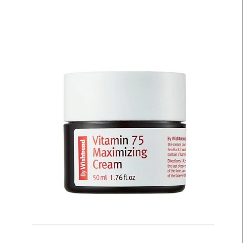 BY WISHTREND Крем для лица Vitamin 75 Maximizing Cream 50.0, Крем для лица Vitamin 75 Maximizing Cream
BY WISHTREND Крем для лица Vitamin 75 Maximizing Cream 50.0, Крем для лица Vitamin 75 Maximizing Cream