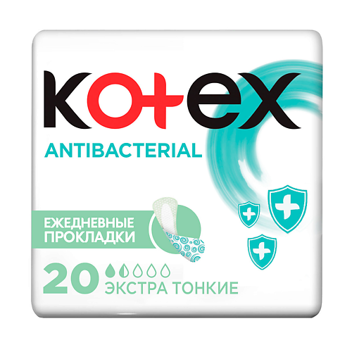KOTEX Прокладки Ежедневные Антибак Ультратонкие, Прокладки Ежедневные Антибак Ультратонкие
KOTEX Прокладки Ежедневные Антибак Ультратонкие, Прокладки Ежедневные Антибак Ультратонкие