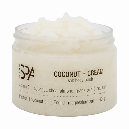 M'S'SON SPA Антицеллюлитный скраб для тела с Английской солью COCONUT+CREAM 400.0, Антицеллюлитный скраб для тела с Английской солью COCONUT+CREAM
M'S'SON SPA Антицеллюлитный скраб для тела с Английской солью COCONUT+CREAM 400.0, Антицеллюлитный скраб для тела с Английской солью COCONUT+CREAM