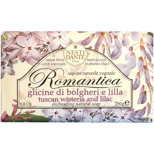 NESTI DANTE Мыло Romantica Tuscan Wisteria & Lilac, Мыло Romantica Tuscan Wisteria & Lilac
NESTI DANTE Мыло Romantica Tuscan Wisteria & Lilac, Мыло Romantica Tuscan Wisteria & Lilac