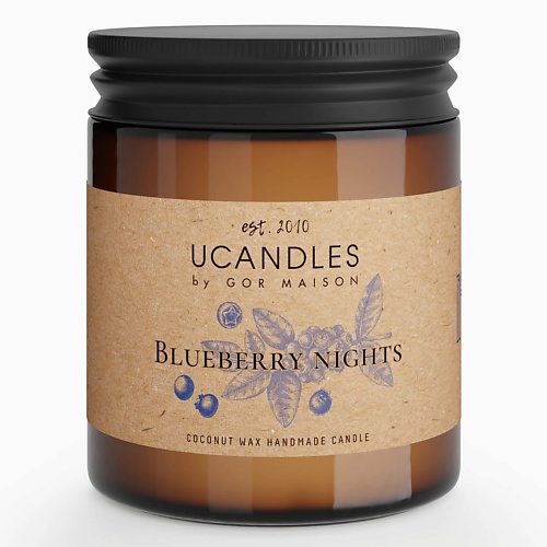 UCANDLES Свеча Blueberry Nights Chez Maman 13 190.0, Свеча Blueberry Nights Chez Maman 13
UCANDLES Свеча Blueberry Nights Chez Maman 13 190.0, Свеча Blueberry Nights Chez Maman 13