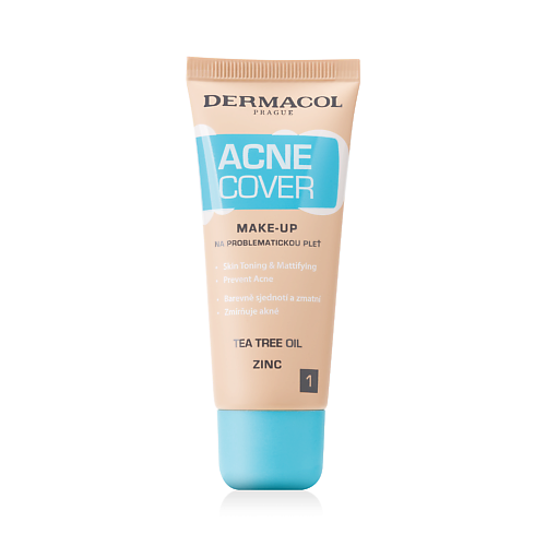 DERMACOL Тональный крем для проблемной кожи AcneCover, Тональный крем для проблемной кожи AcneCover
DERMACOL Тональный крем для проблемной кожи AcneCover, Тональный крем для проблемной кожи AcneCover