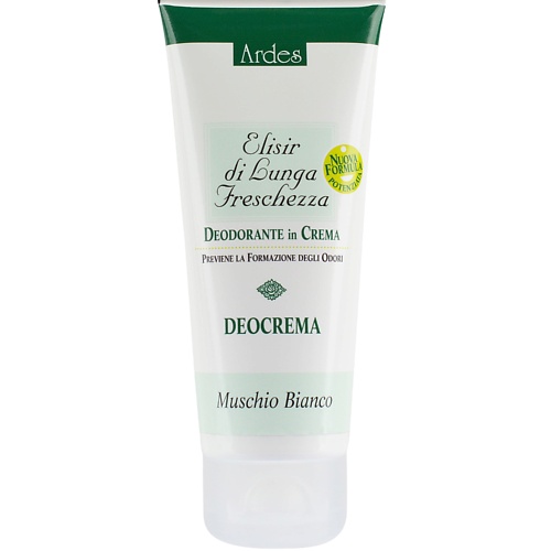 ARDES Дезодорант крем Белый мох Deocrema Muschio bianco 50.0, Дезодорант крем Белый мох Deocrema Muschio bianco
ARDES Дезодорант крем Белый мох Deocrema Muschio bianco 50.0, Дезодорант крем Белый мох Deocrema Muschio bianco