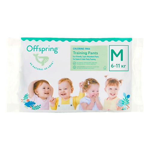 OFFSPRING Трусики-подгузники, Travel pack, M 6-11 кг 3.0, Трусики-подгузники, Travel pack, M 6-11 кг
OFFSPRING Трусики-подгузники, Travel pack, M 6-11 кг 3.0, Трусики-подгузники, Travel pack, M 6-11 кг