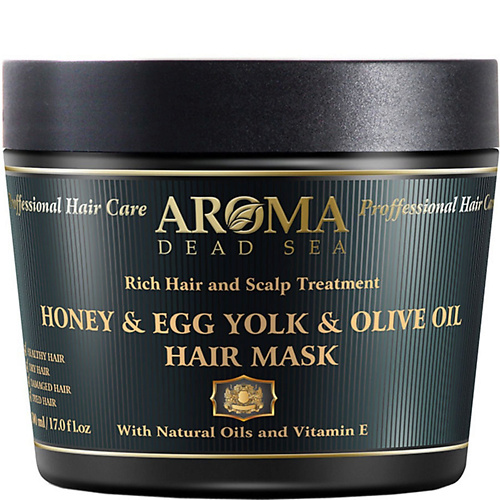 AROMA DEAD SEA Маска с медом и яичным желтком для укрепления корней и стимуляции роста волос 500, Маска с медом и яичным желтком для укрепления корней и стимуляции роста волос
AROMA DEAD SEA Маска с медом и яичным желтком для укрепления корней и стимуляции роста волос 500, Маска с медом и яичным желтком для укрепления корней и стимуляции роста волос