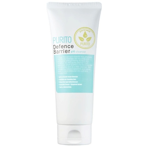 PURITO Слабокислотный гель для умывания Defence Barrier pH Cleanser 150.0, Слабокислотный гель для умывания Defence Barrier pH Cleanser
PURITO Слабокислотный гель для умывания Defence Barrier pH Cleanser 150.0, Слабокислотный гель для умывания Defence Barrier pH Cleanser