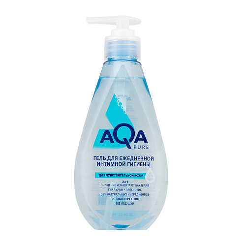 AQA PURE Гель для интимной гигиены с пребиотиками 250.0, Гель для интимной гигиены с пребиотиками
AQA PURE Гель для интимной гигиены с пребиотиками 250.0, Гель для интимной гигиены с пребиотиками