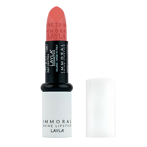 LAYLA Помада для губ блестящая Immoral Shine Lipstick, Помада для губ блестящая Immoral Shine Lipstick
LAYLA Помада для губ блестящая Immoral Shine Lipstick, Помада для губ блестящая Immoral Shine Lipstick