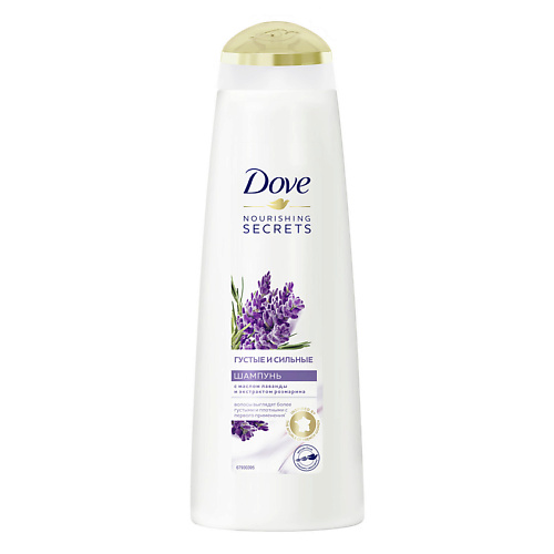 DOVE Шампунь густые и сильные с маслом лаванды и экстрактом розмарина Nourishing Secrets, Шампунь густые и сильные с маслом лаванды и экстрактом розмарина Nourishing Secrets
DOVE Шампунь густые и сильные с маслом лаванды и экстрактом розмарина Nourishing Secrets, Шампунь густые и сильные с маслом лаванды и экстрактом розмарина Nourishing Secrets