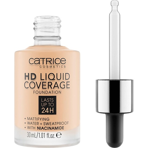 CATRICE Тональная основа HD Liquid Coverage Foundation, Тональная основа HD Liquid Coverage Foundation
CATRICE Тональная основа HD Liquid Coverage Foundation, Тональная основа HD Liquid Coverage Foundation