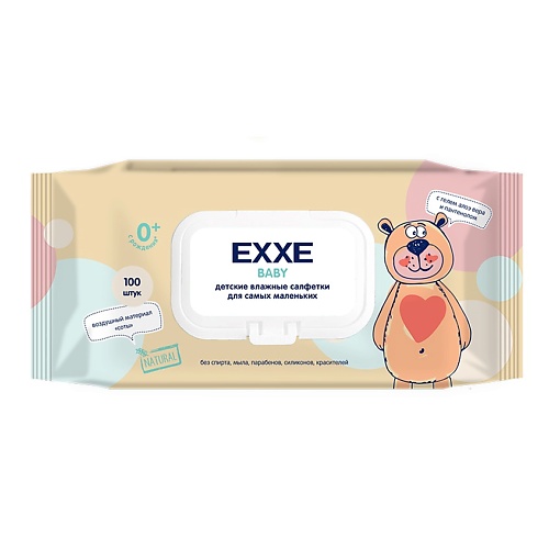 EXXE Baby серия 0+ Влажные салфетки для детей 100.0, Baby серия 0+ Влажные салфетки для детей
EXXE Baby серия 0+ Влажные салфетки для детей 100.0, Baby серия 0+ Влажные салфетки для детей