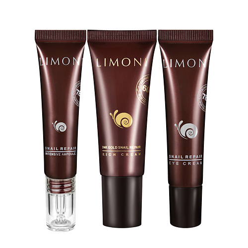 LIMONI Набор косметики для ухода за лицом Snail Repair Gold Care Set, Набор косметики для ухода за лицом Snail Repair Gold Care Set
LIMONI Набор косметики для ухода за лицом Snail Repair Gold Care Set, Набор косметики для ухода за лицом Snail Repair Gold Care Set