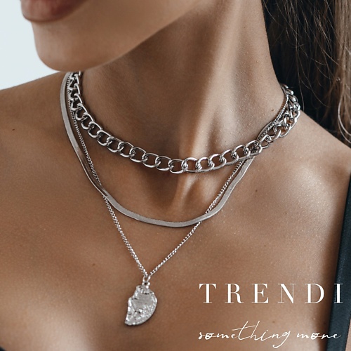TRENDI Колье из цепочек с подвеской тройная скол золото, Колье из цепочек с подвеской тройная скол золото
TRENDI Колье из цепочек с подвеской тройная скол золото, Колье из цепочек с подвеской тройная скол золото