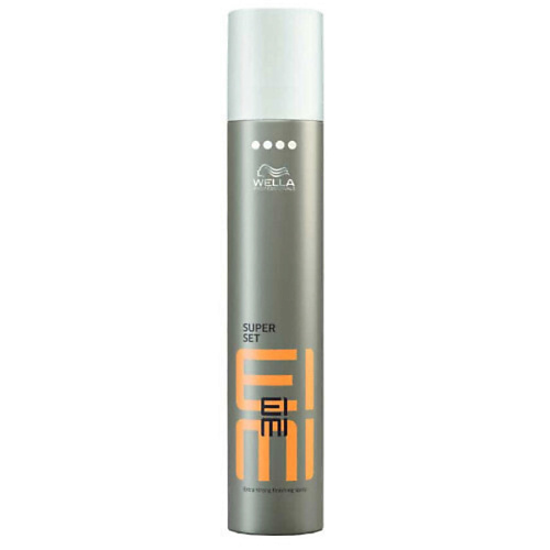 WELLA PROFESSIONALS Лак для волос со сверхсильной фиксацией EIMI Super Set, Лак для волос со сверхсильной фиксацией EIMI Super Set
WELLA PROFESSIONALS Лак для волос со сверхсильной фиксацией EIMI Super Set, Лак для волос со сверхсильной фиксацией EIMI Super Set