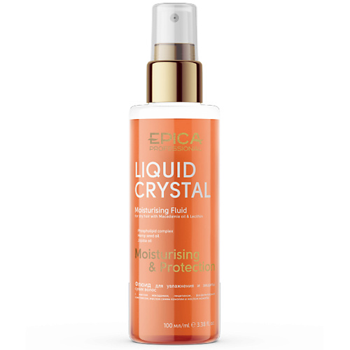 EPICA PROFESSIONAL Флюид для увлажнения и защиты сухих волос Liquid Crystal, Флюид для увлажнения и защиты сухих волос Liquid Crystal
EPICA PROFESSIONAL Флюид для увлажнения и защиты сухих волос Liquid Crystal, Флюид для увлажнения и защиты сухих волос Liquid Crystal
