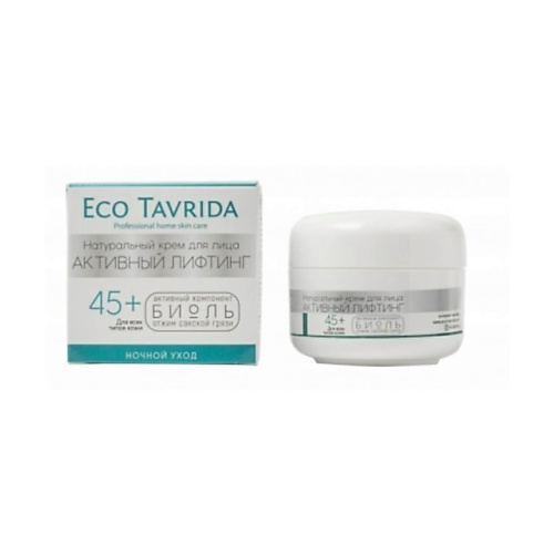 ECO TAVRIDA Крем Биоль "Активный лифтинг" 45 + ночной уход 30.0, Крем Биоль "Активный лифтинг" 45 + ночной уход
ECO TAVRIDA Крем Биоль "Активный лифтинг" 45 + ночной уход 30.0, Крем Биоль "Активный лифтинг" 45 + ночной уход