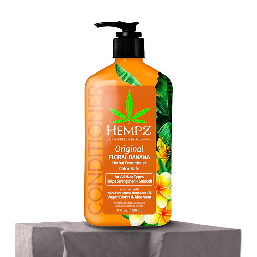 HEMPZ Кондиционер Оригинальный /Original Herbal Conditioner For Damaged & Color Treated Hair 500.0, Кондиционер Оригинальный /Original Herbal Conditioner For Damaged & Color Treated Hair
HEMPZ Кондиционер Оригинальный /Original Herbal Conditioner For Damaged & Color Treated Hair 500.0, Кондиционер Оригинальный /Original Herbal Conditioner For Damaged & Color Treated Hair